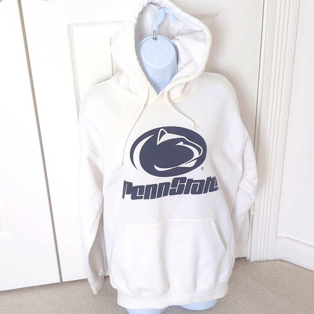 Gildan long sleeve Penn State hooded sweatshirt